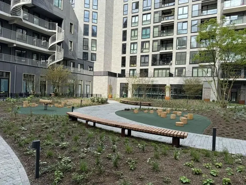 Foto van de Appartement gelegen aan de Dudokstraat in Hoofddorp