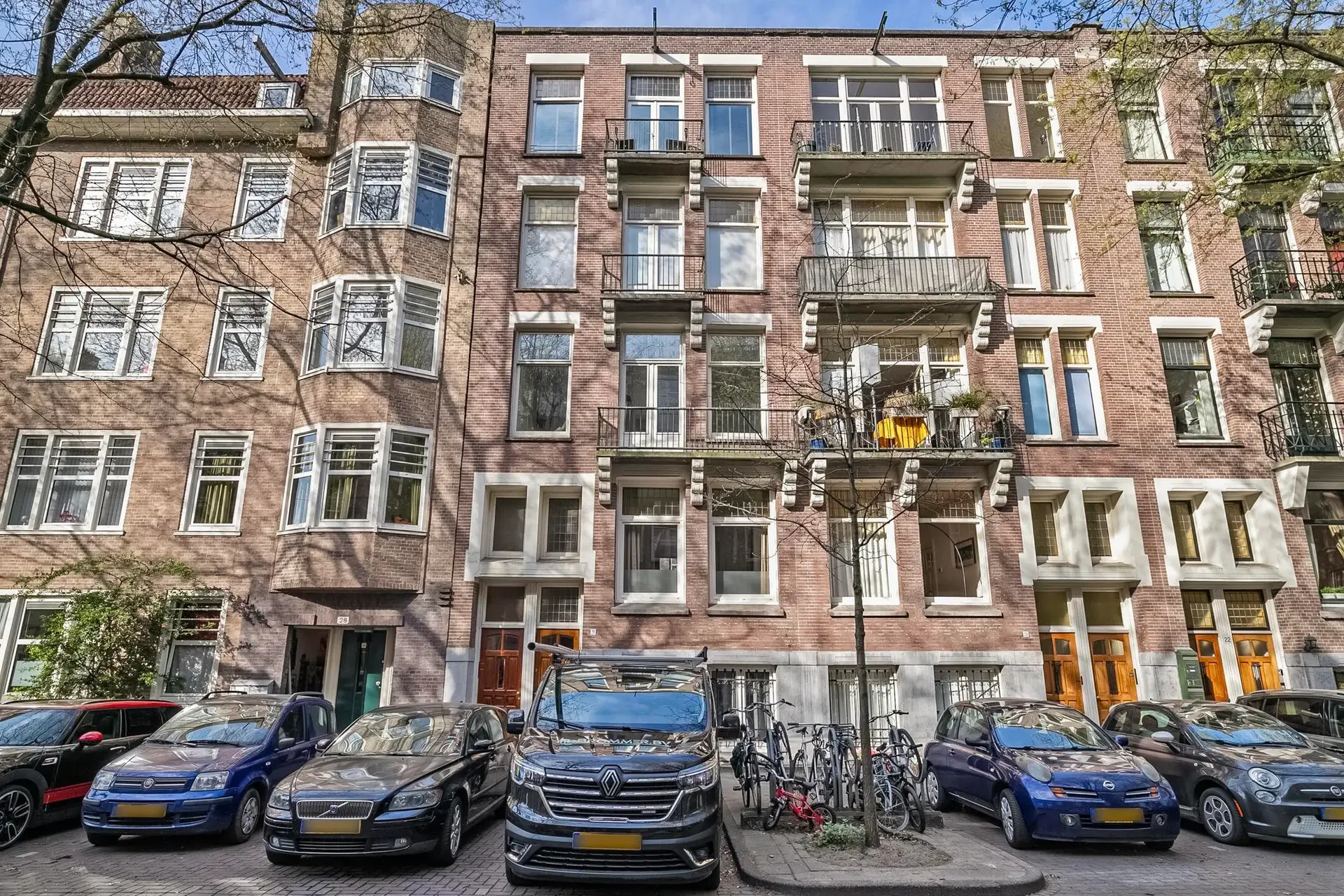 Foto van de Appartement gelegen aan de Hendrik Jacobszstraat in Amsterdam