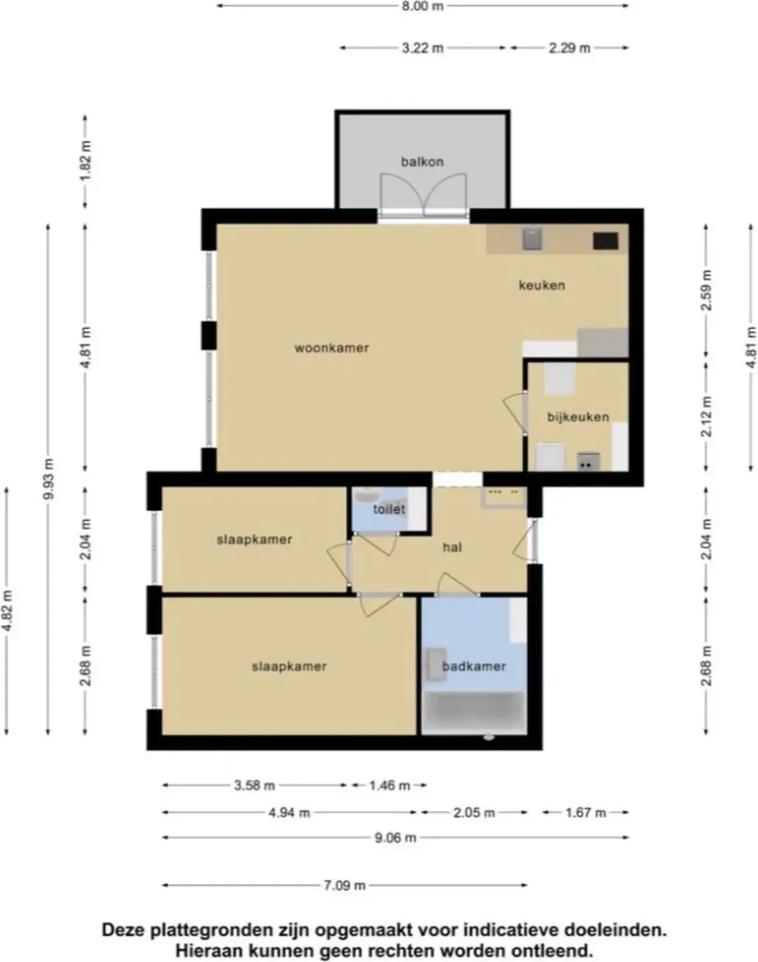 Foto van de Appartement gelegen aan de Mattenbiesstraat in Rotterdam