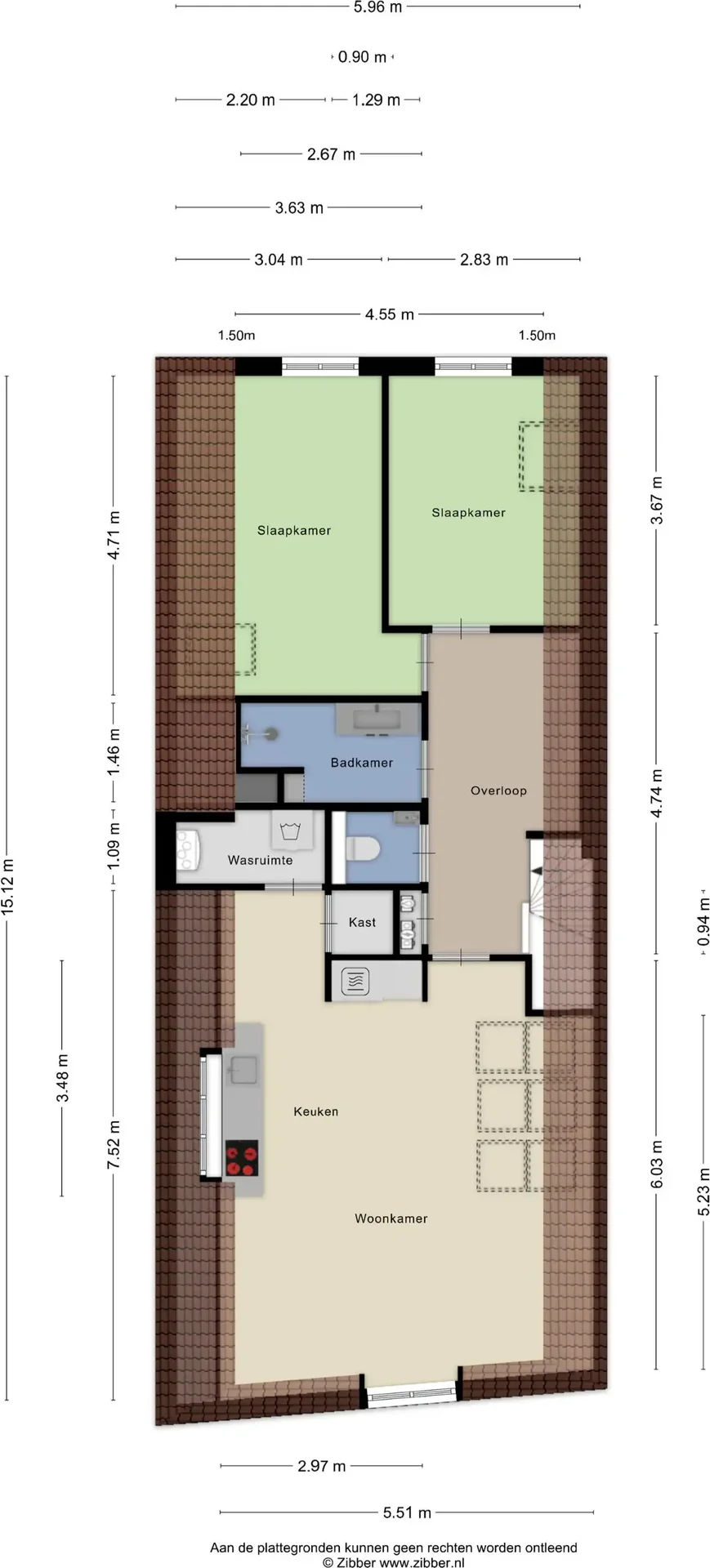 Foto van de Appartement gelegen aan de Schoutenstraat in Utrecht