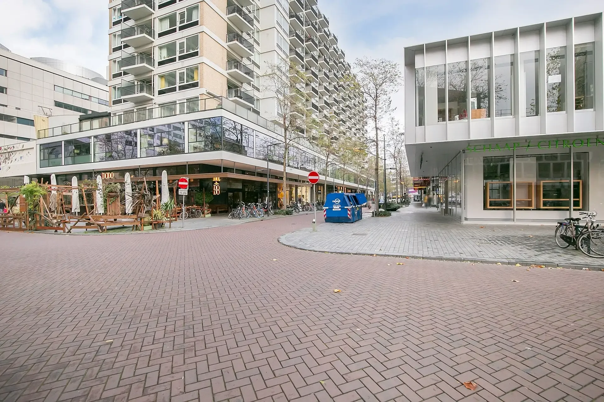 Foto van de Appartement gelegen aan de Kruiskade in Rotterdam