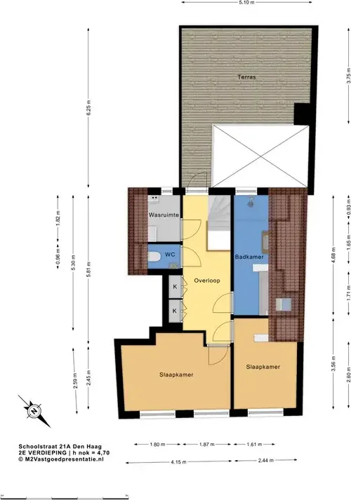 Foto van de Appartement gelegen aan de Schoolstraat in Den Haag