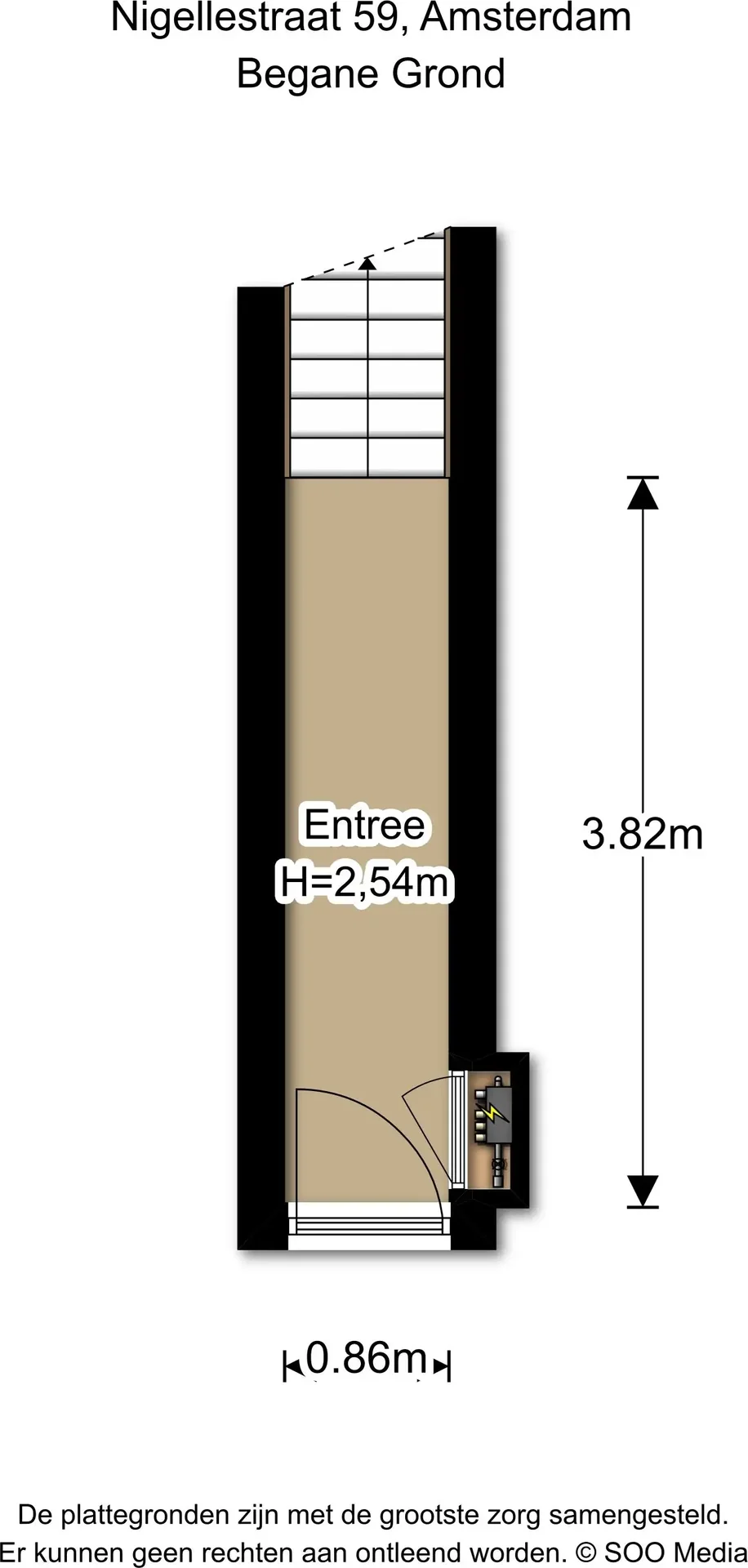 Foto van de Appartement gelegen aan de Nigellestraat in Amsterdam