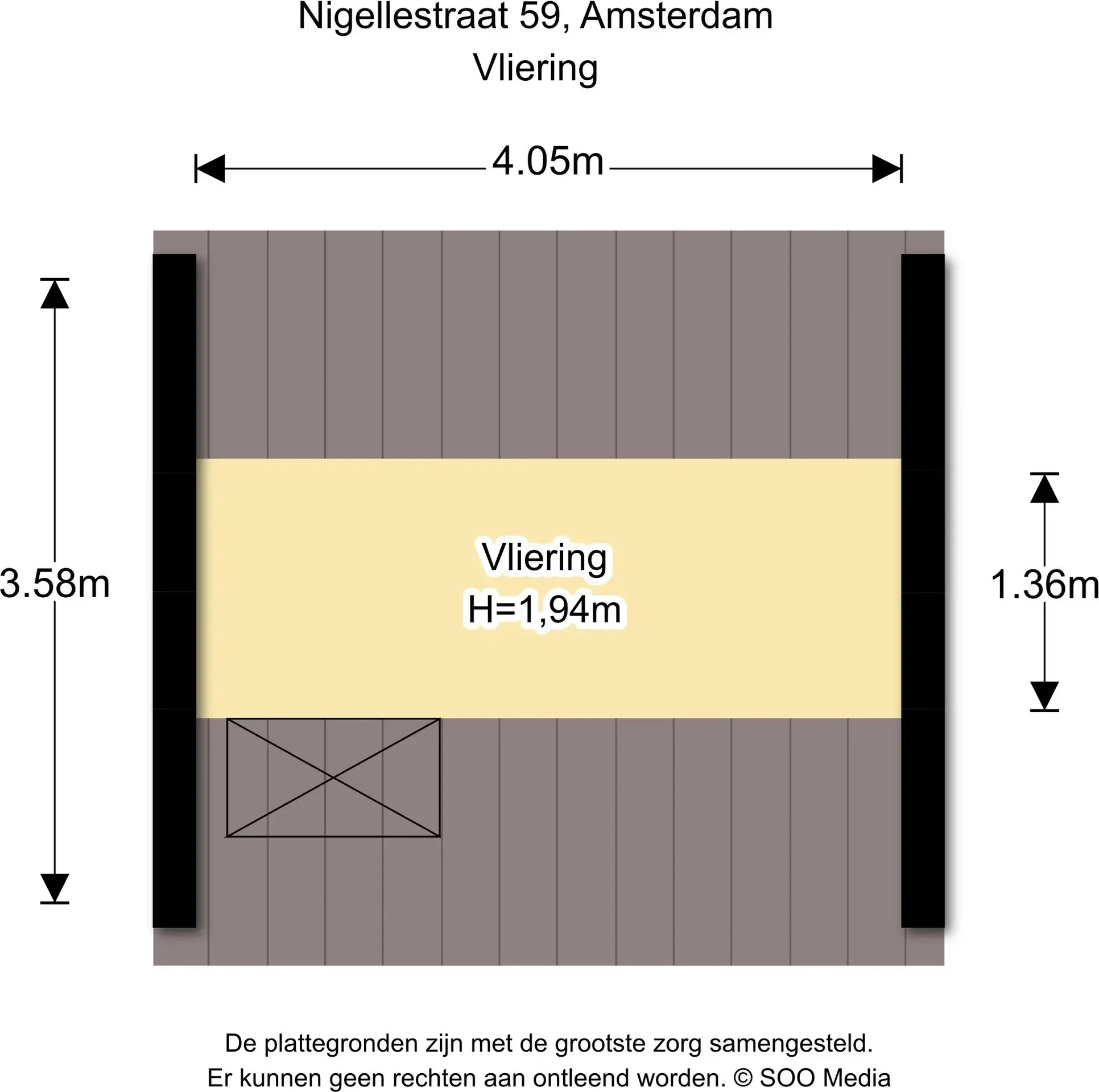 Foto van de Appartement gelegen aan de Nigellestraat in Amsterdam