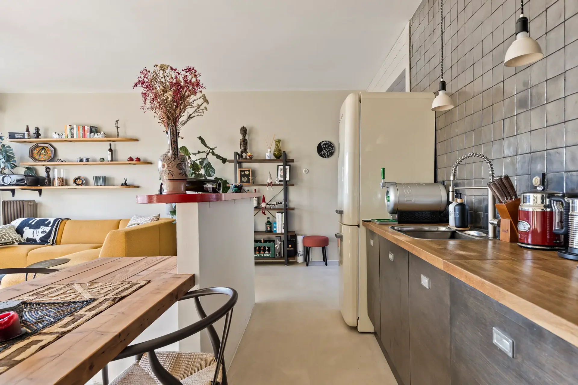 Foto van de Appartement gelegen aan de Lijnbaansgracht in Amsterdam