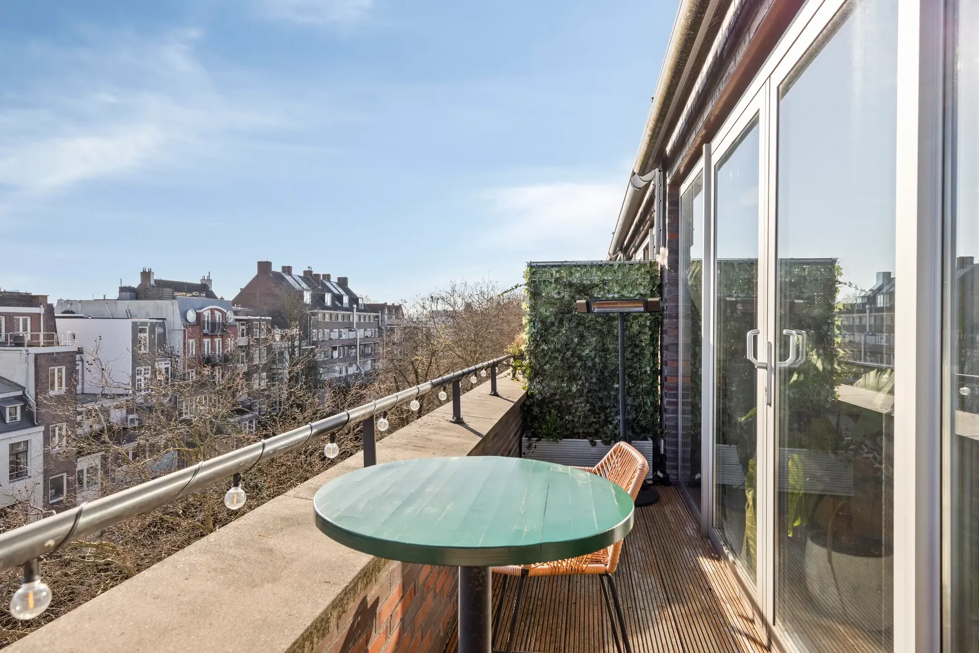 Foto van de Appartement gelegen aan de Lijnbaansgracht in Amsterdam