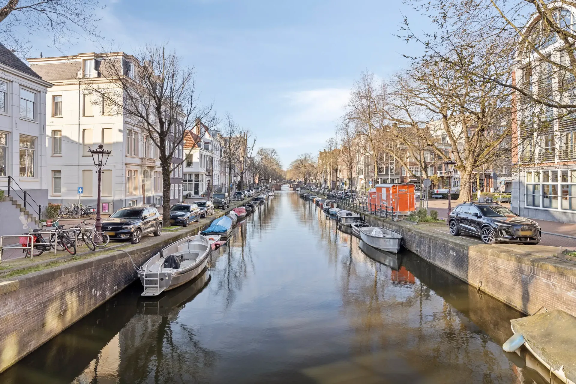Foto van de Appartement gelegen aan de Lijnbaansgracht in Amsterdam