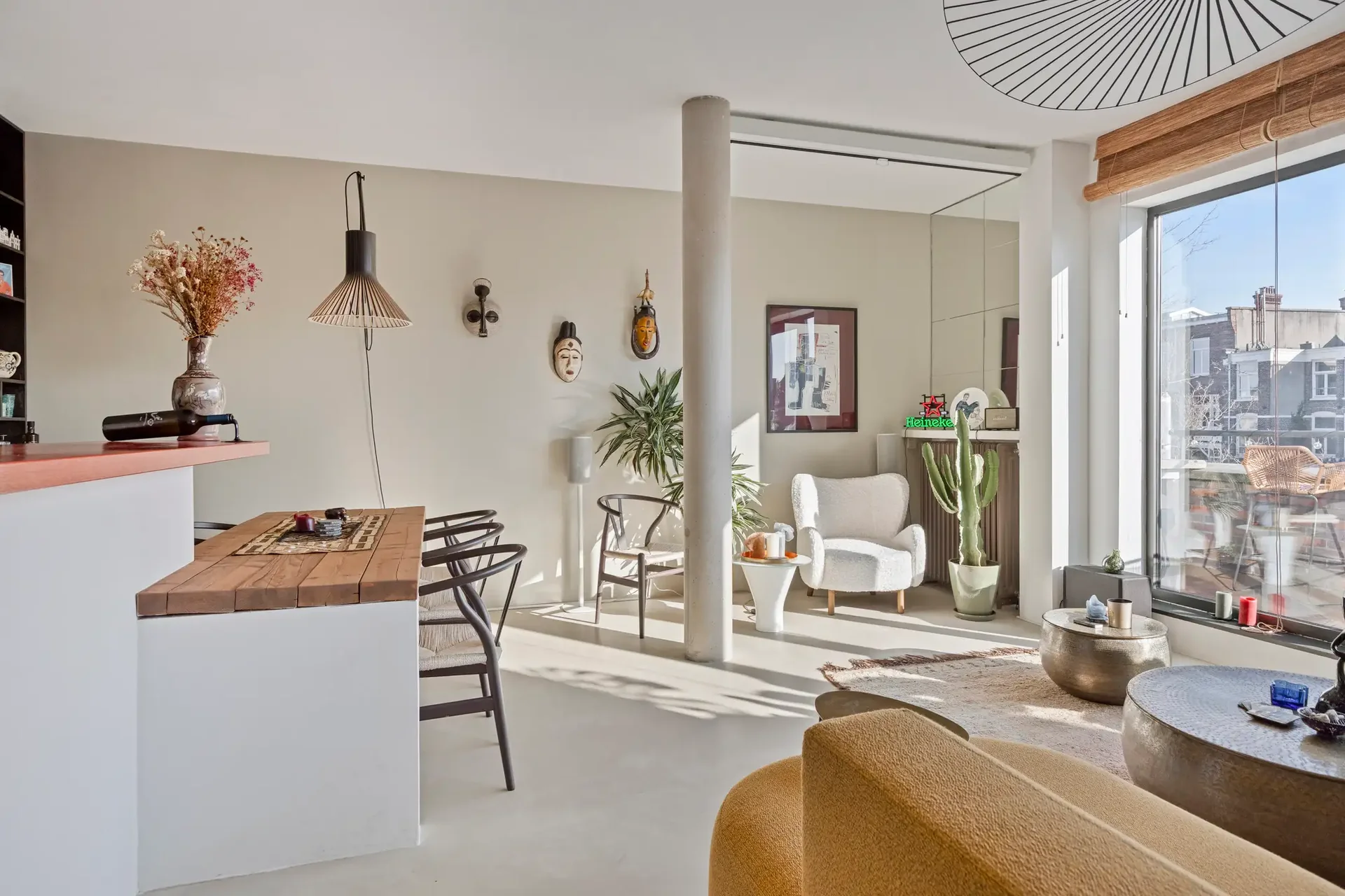 Foto van de Appartement gelegen aan de Lijnbaansgracht in Amsterdam