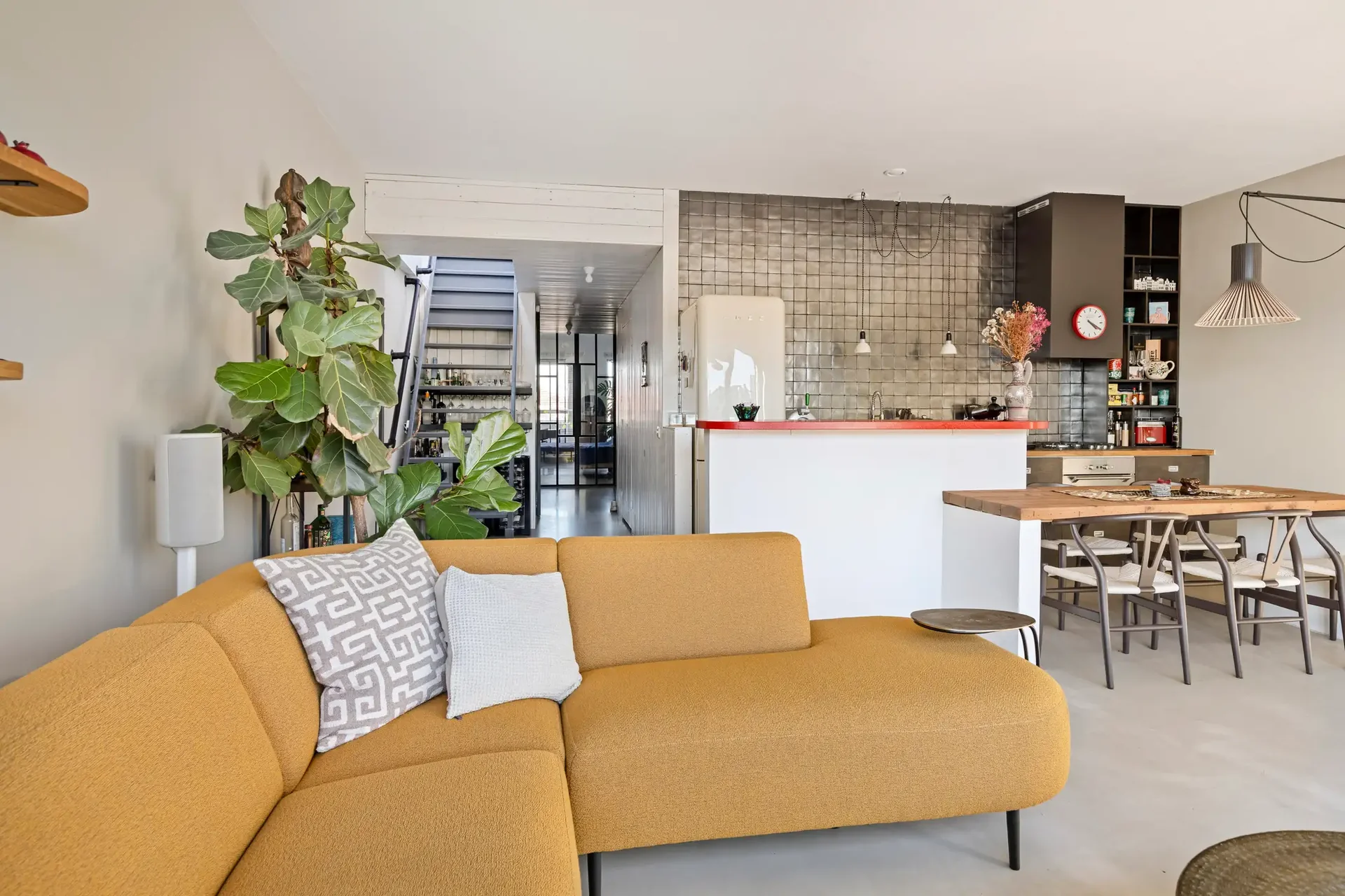 Foto van de Appartement gelegen aan de Lijnbaansgracht in Amsterdam