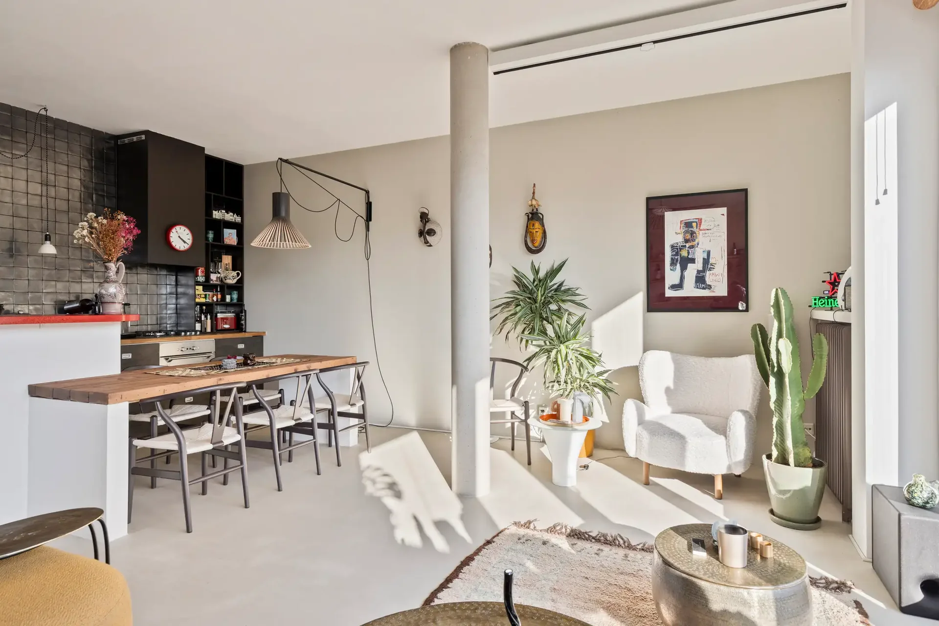 Foto van de Appartement gelegen aan de Lijnbaansgracht in Amsterdam