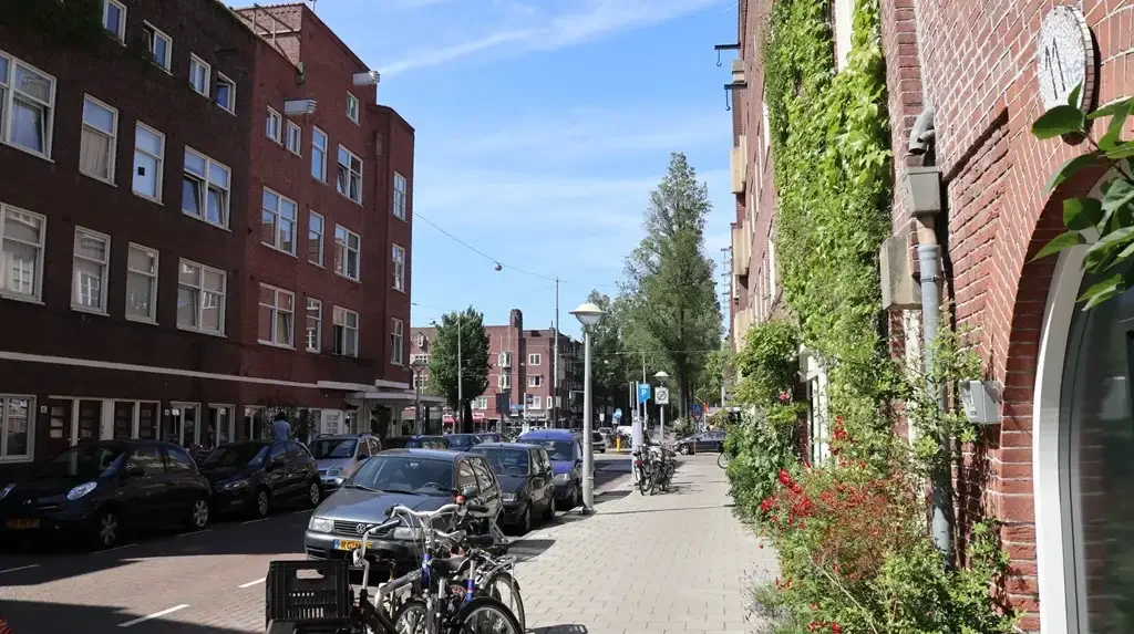 Foto van de Appartement gelegen aan de Leimuidenstraat in Amsterdam