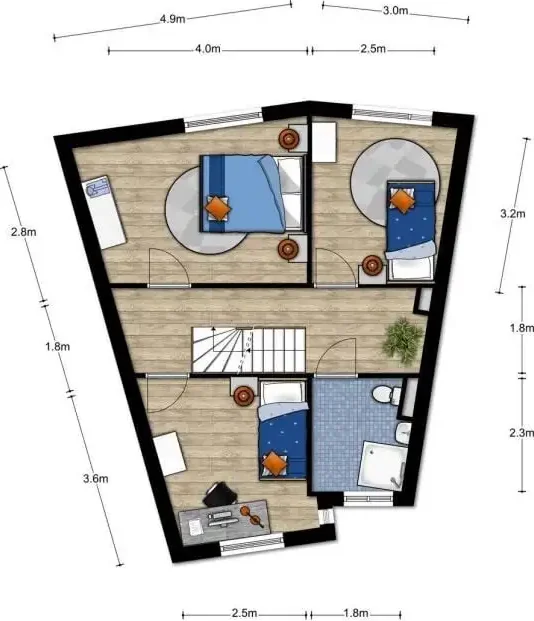 Foto van de Appartement gelegen aan de von Fraunhoferhof in Nijmegen