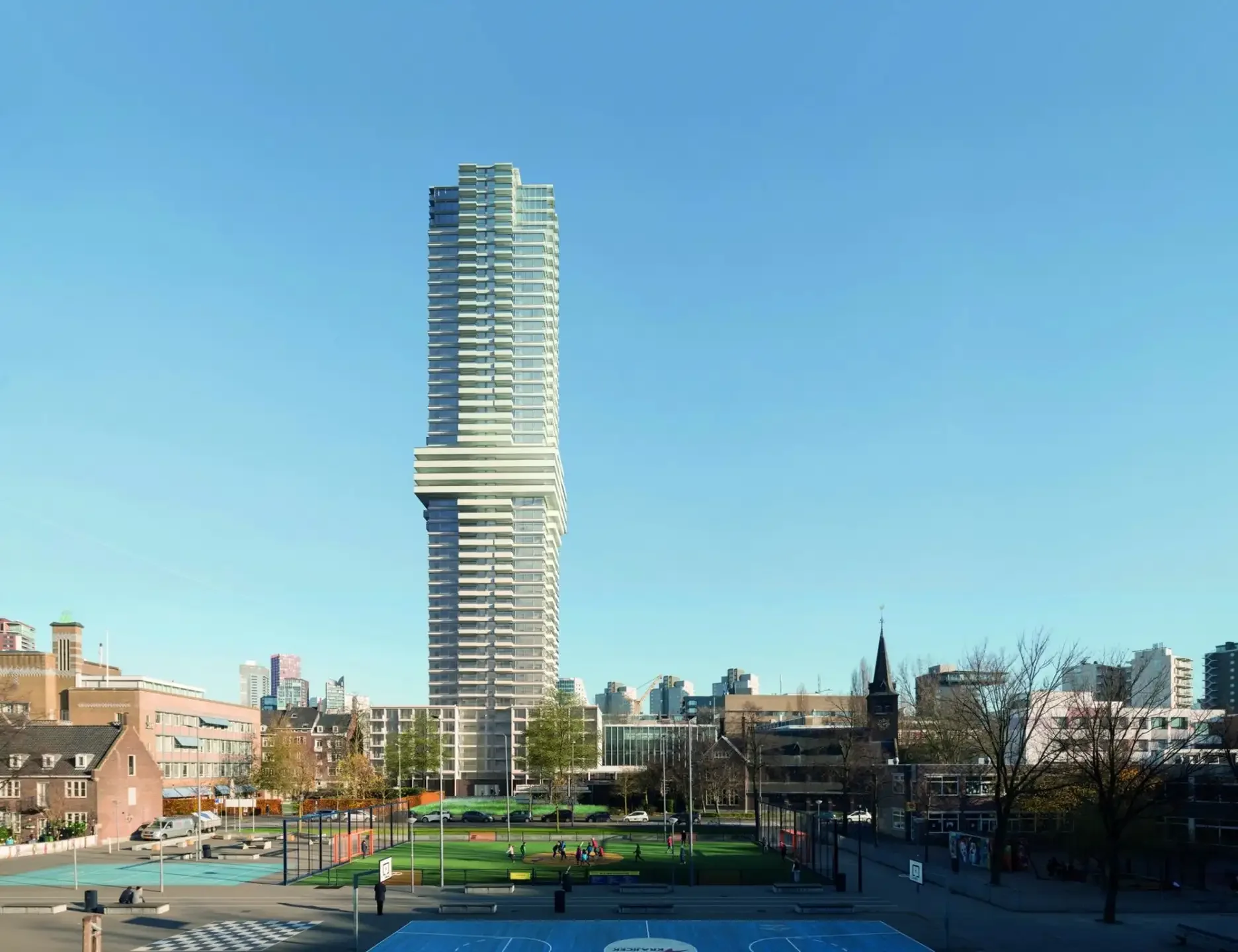 Foto van de Appartement gelegen aan de Baan in Rotterdam