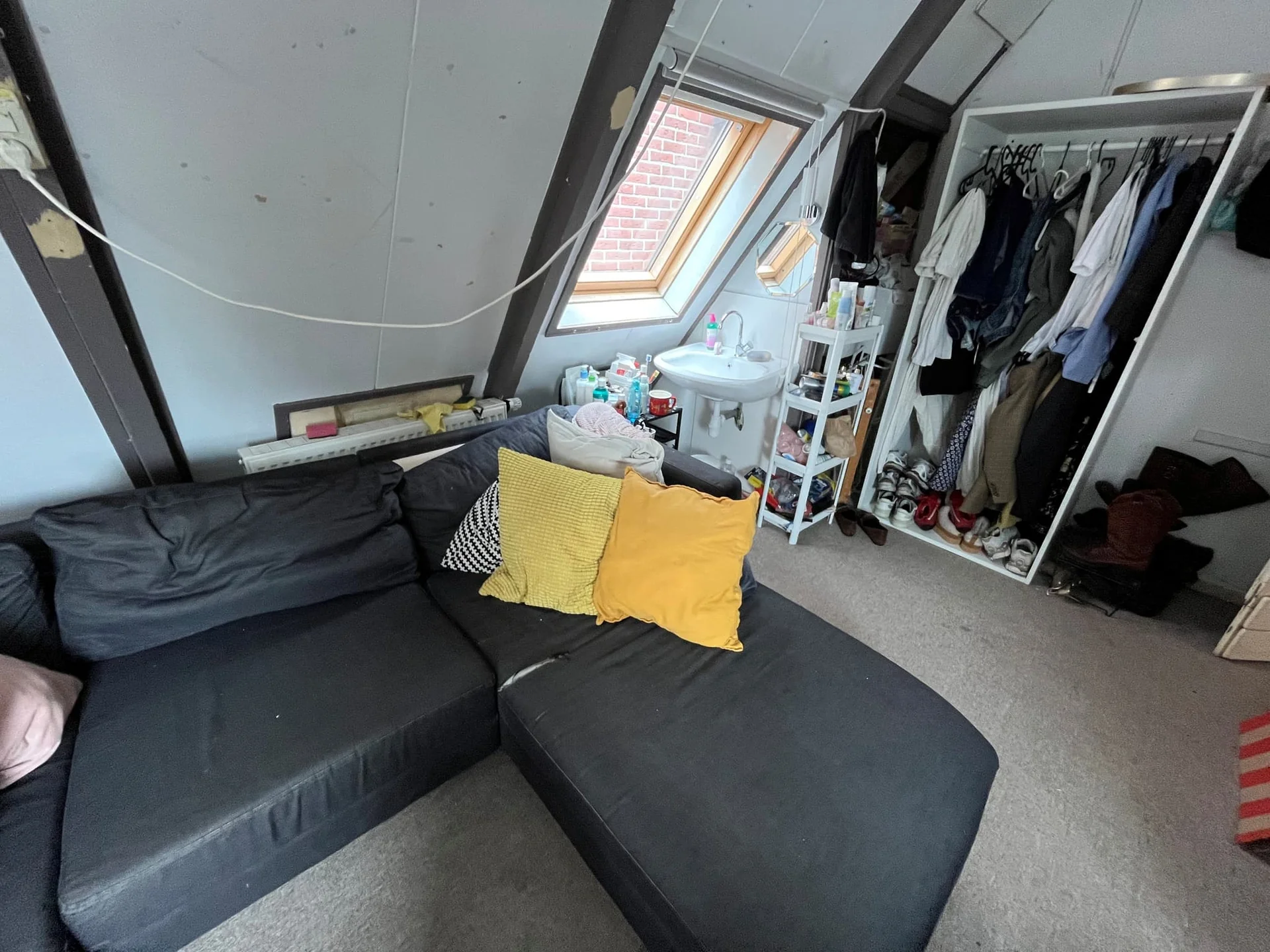 Foto van de Kamer gelegen aan de Spilsluizen in Groningen