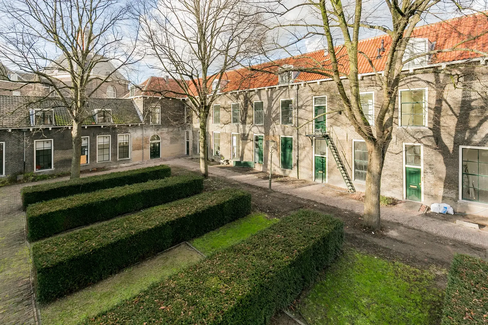 Foto van de Appartement gelegen aan de Lindenhof in Schiedam