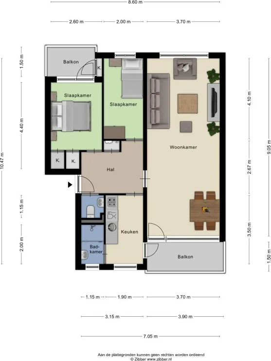 Foto van de Appartement gelegen aan de Henri Hermanslaan in Geleen