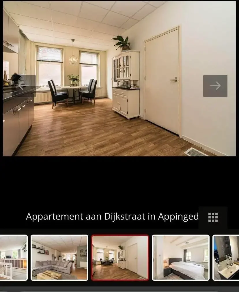 Foto van de Appartement gelegen aan de Dijkstraat in Appingedam