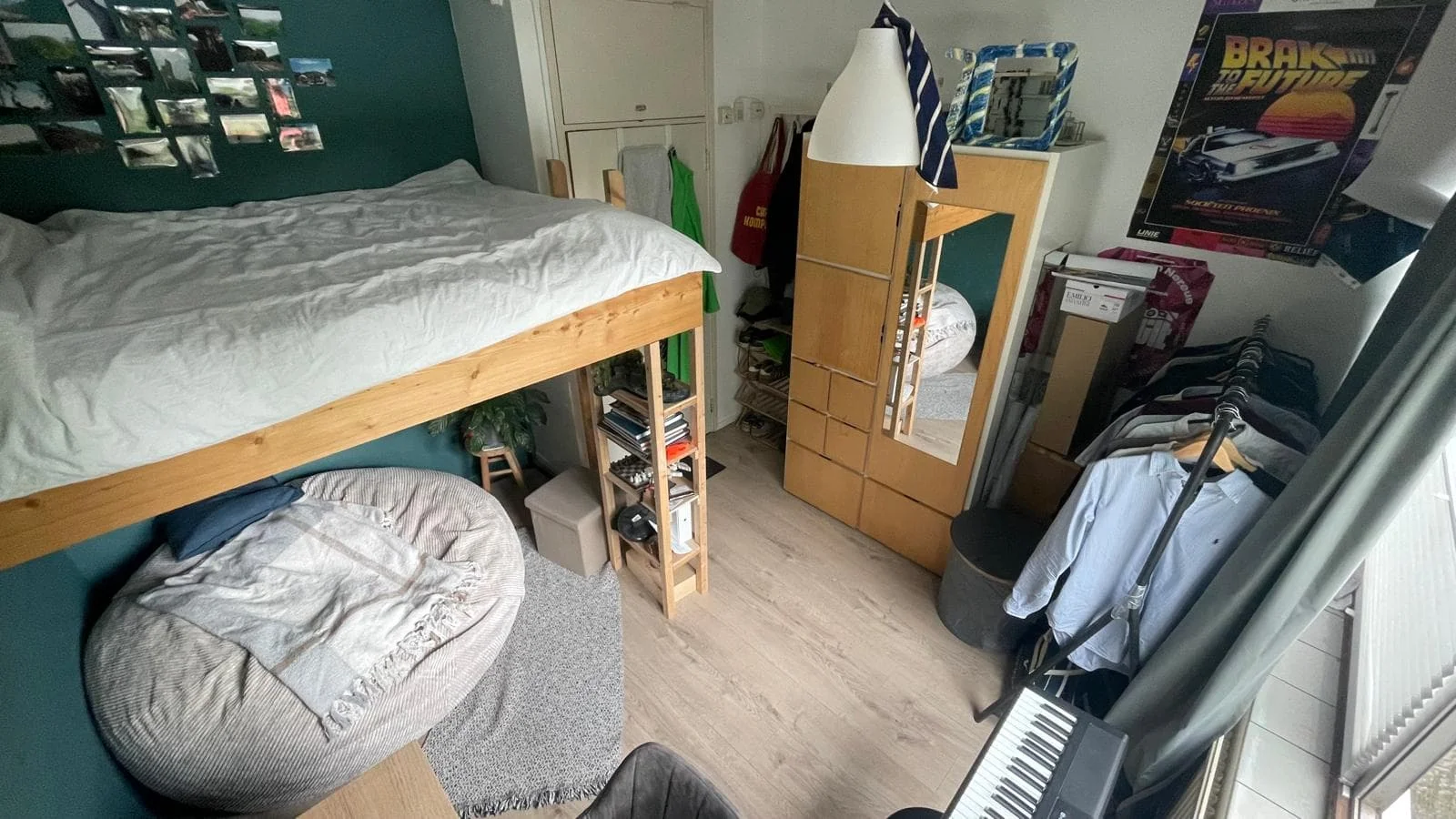 Foto van de Kamer gelegen aan de Jacoba van Beierenlaan in Delft