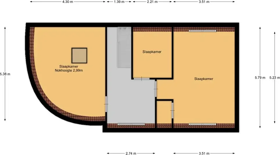 Foto van de Appartement gelegen aan de Zuiderweg in Hilversum