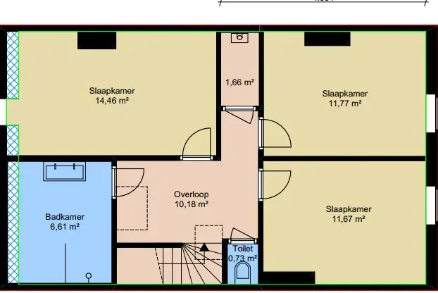 Foto van de Appartement gelegen aan de Copernicusstraat in Den Haag