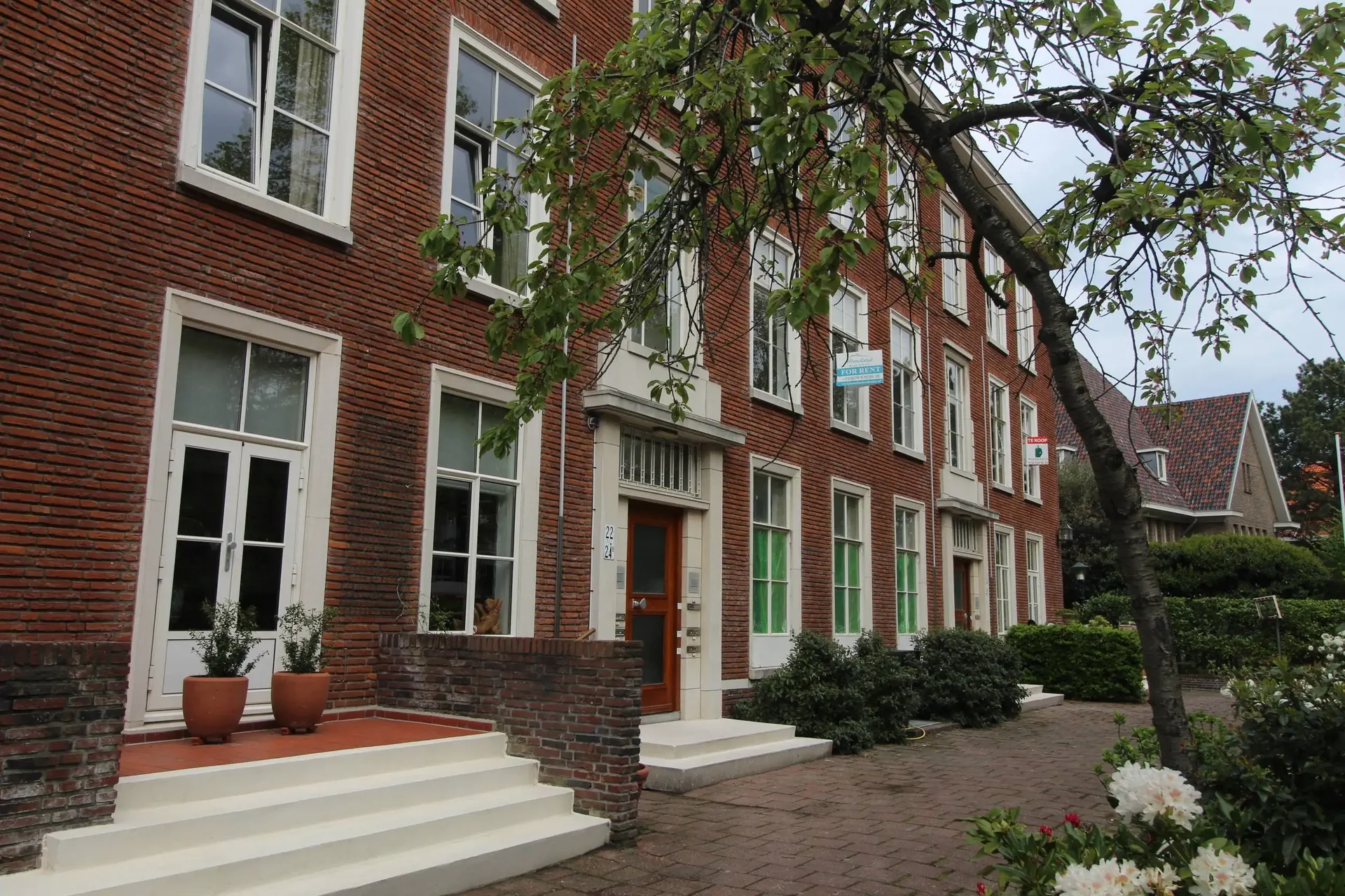 Foto van de Appartement gelegen aan de Parkweg in Den Haag