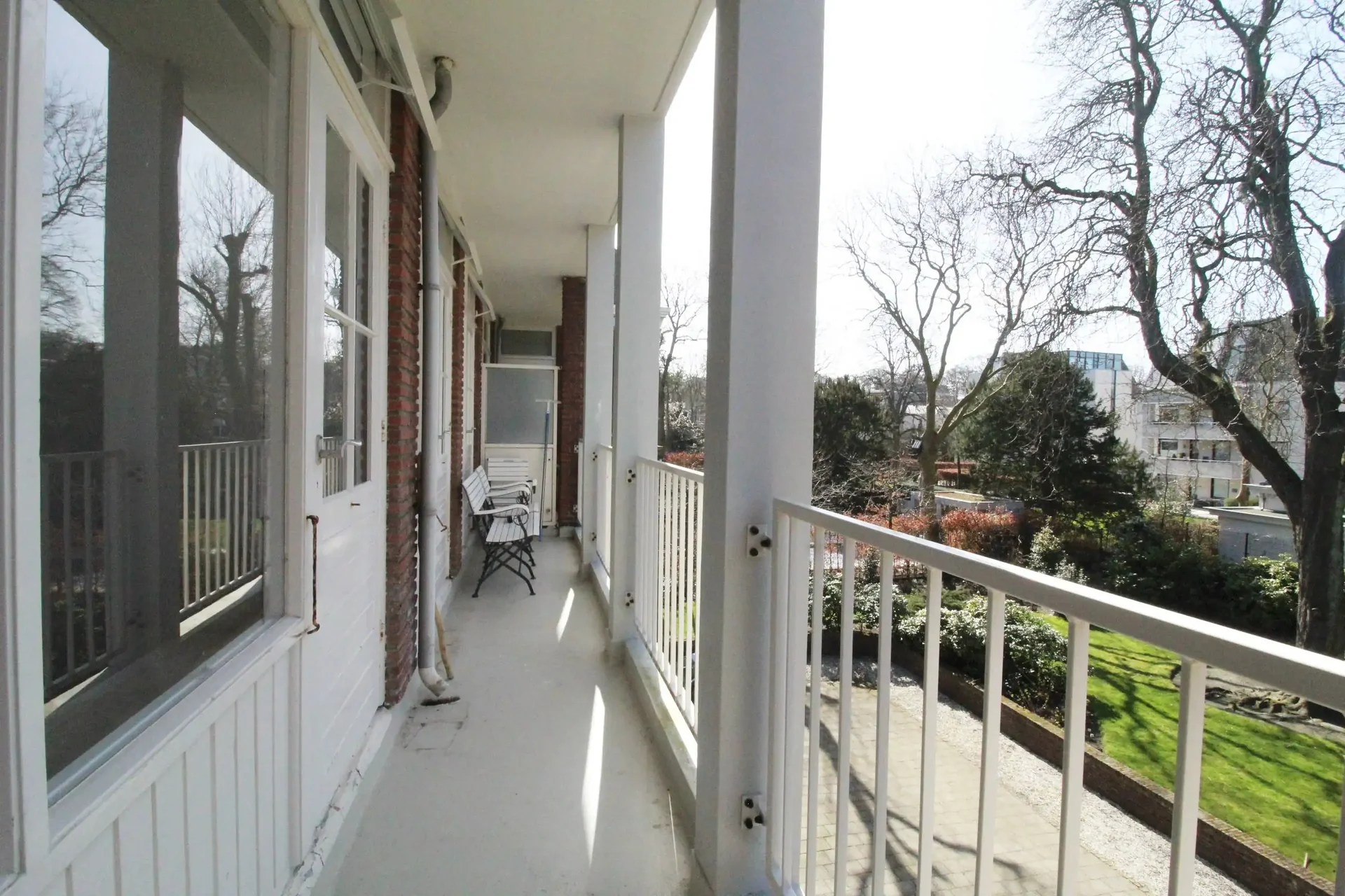 Foto van de Appartement gelegen aan de Parkweg in Den Haag