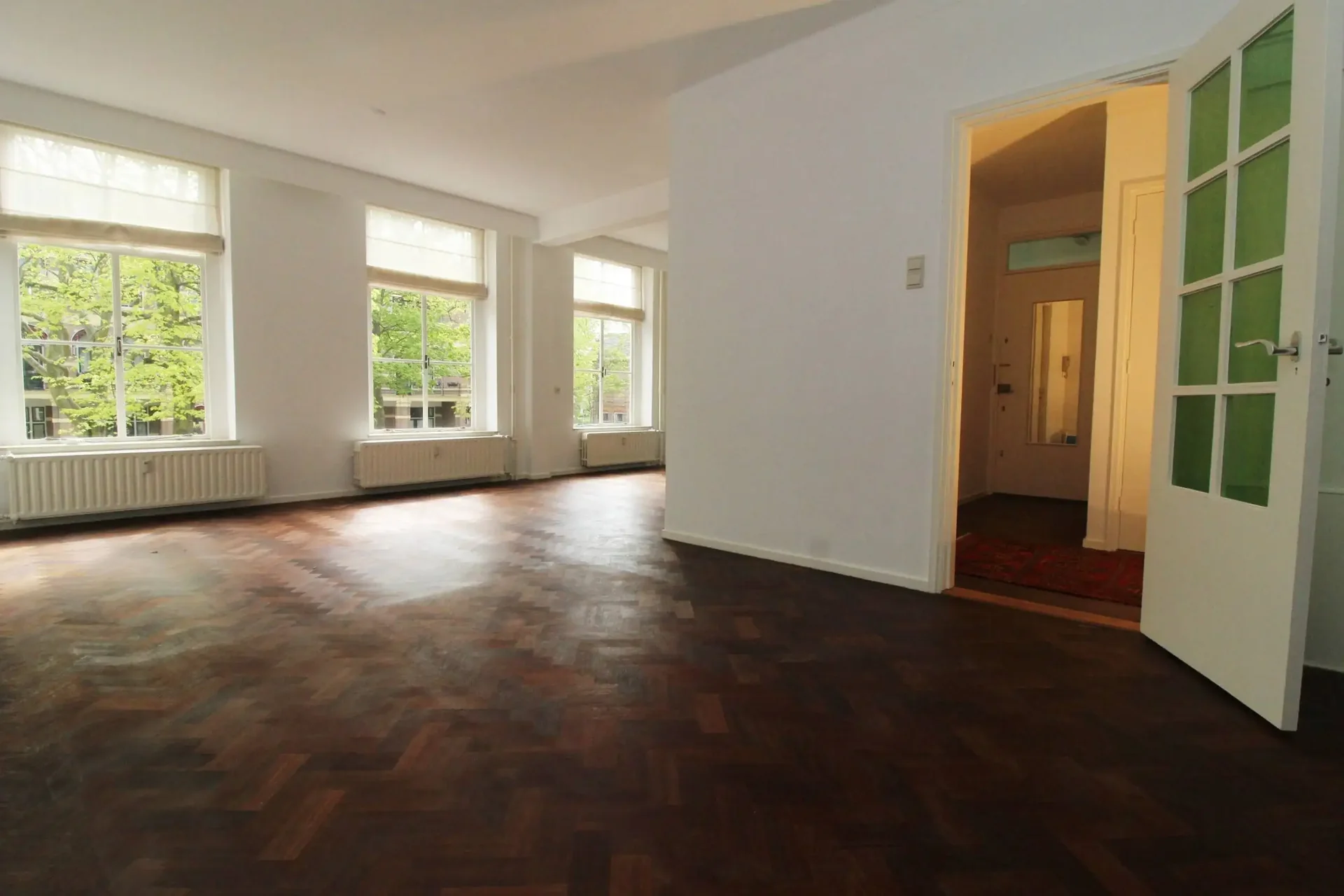 Foto van de Appartement gelegen aan de Parkweg in Den Haag