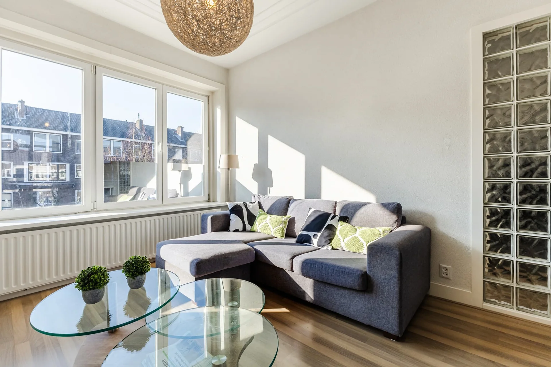 Foto van de Appartement gelegen aan de Burgemeester Knappertlaan in Schiedam