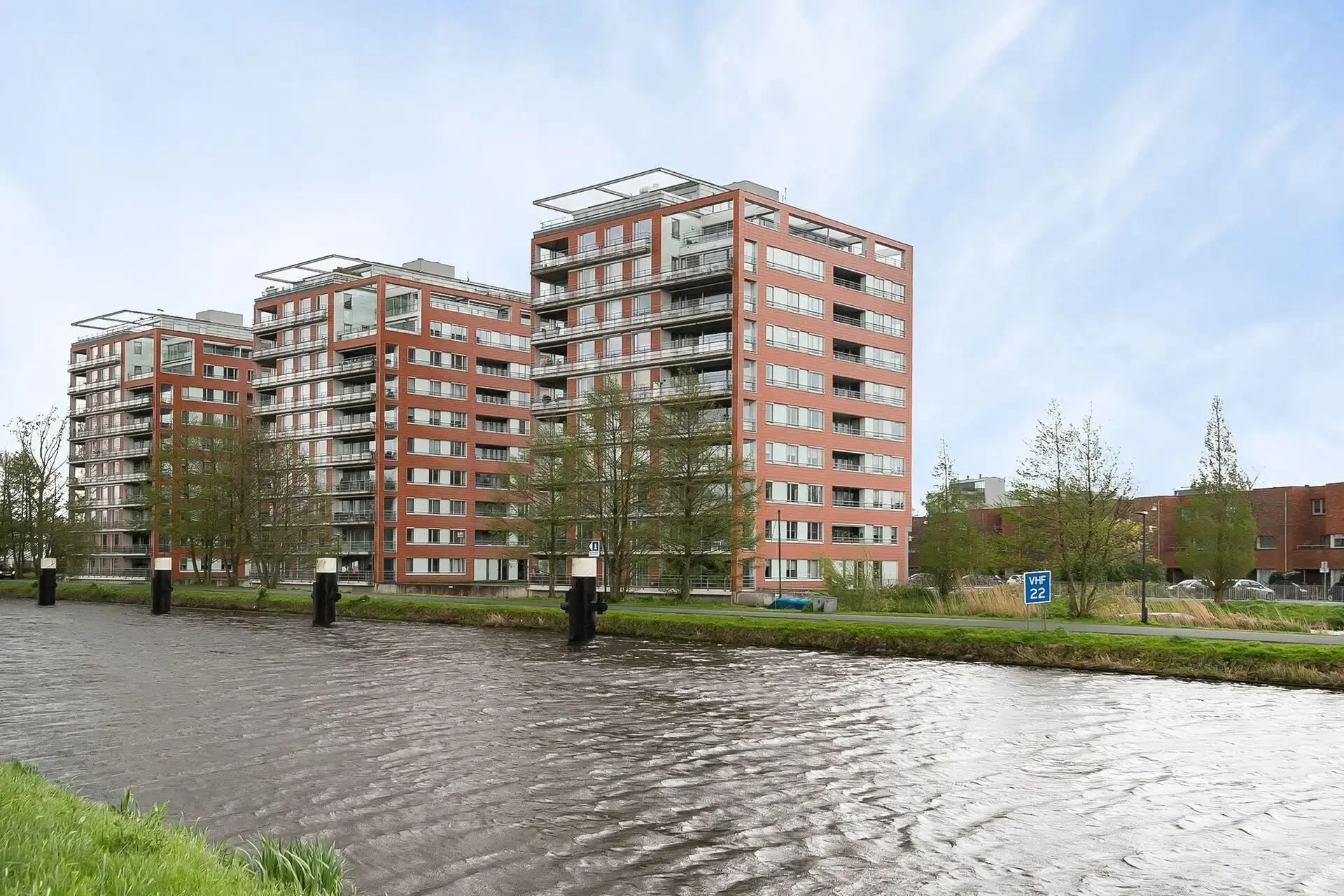 Foto van de Appartement gelegen aan de Neptunuskade in Leiden