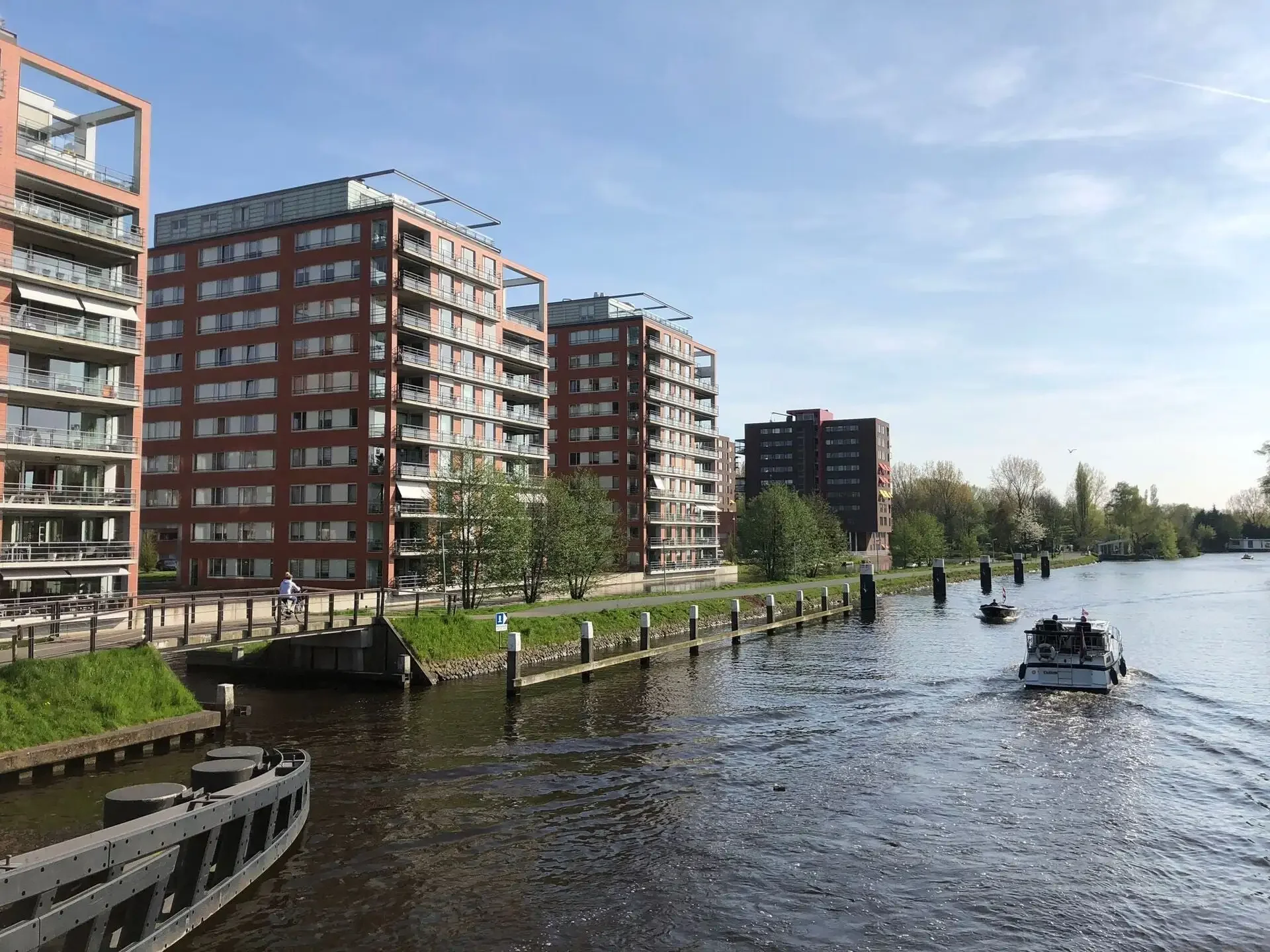 Foto van de Appartement gelegen aan de Neptunuskade in Leiden