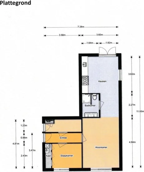 Foto van de Appartement gelegen aan de Salviahof in Noordwijk
