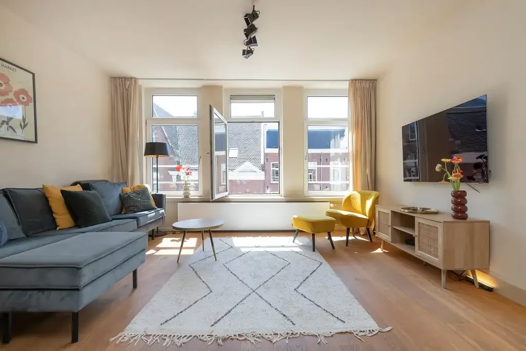 Foto van de Appartement gelegen aan de Albert Cuypstraat in Amsterdam