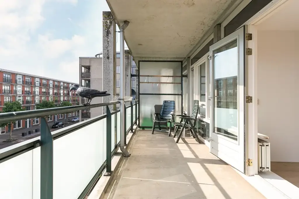 Foto van de Appartement gelegen aan de Lederambachtstraat in Amsterdam