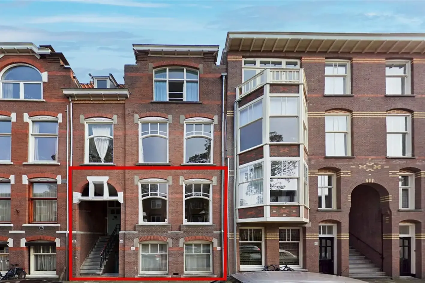 Foto van de Appartement gelegen aan de van Bleiswijkstraat in Den Haag