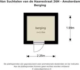Foto van de Appartement gelegen aan de Van Suchtelen van de Haarestraat in Amsterdam
