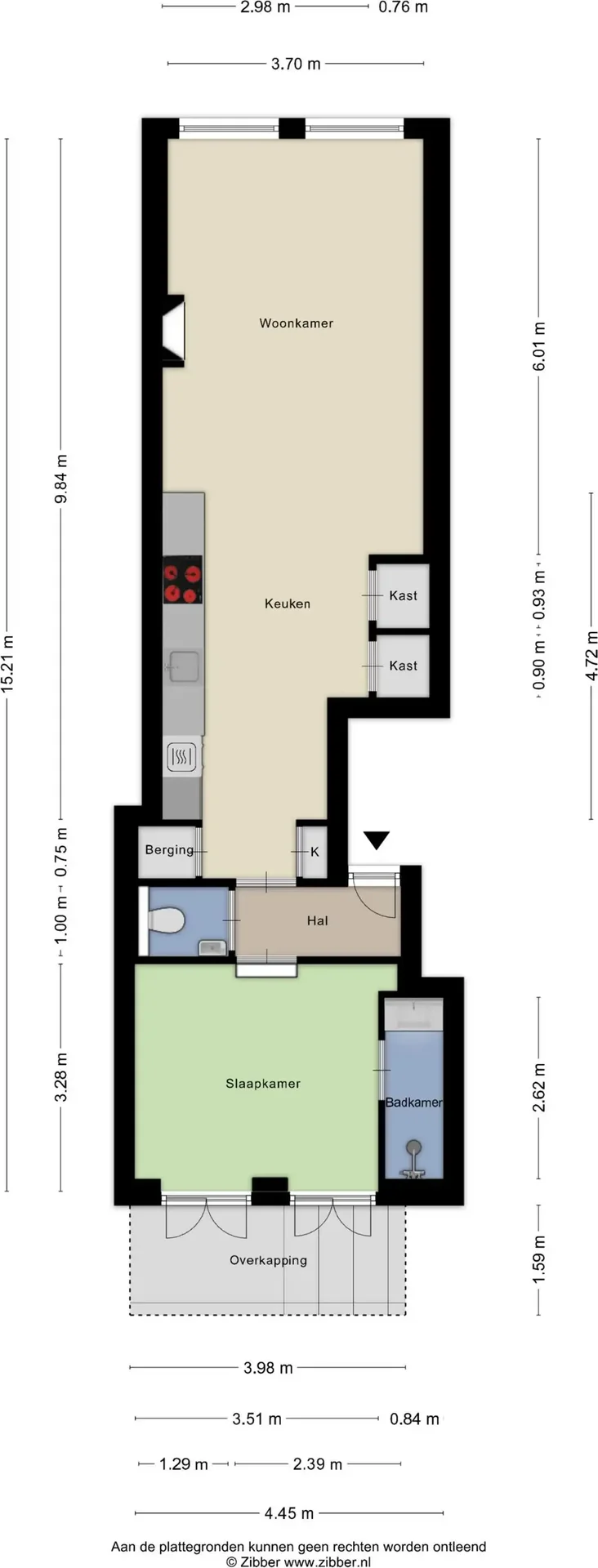 Foto van de Appartement gelegen aan de Kintgenshaven in Utrecht