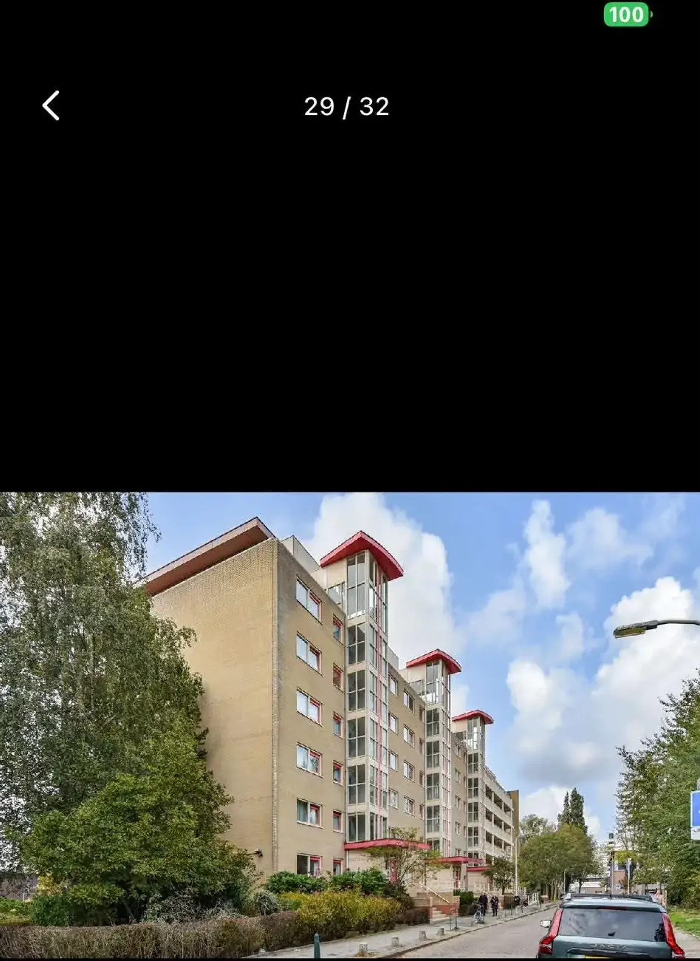 Foto van de Appartement gelegen aan de Donker Curtiusstraat in Den Haag