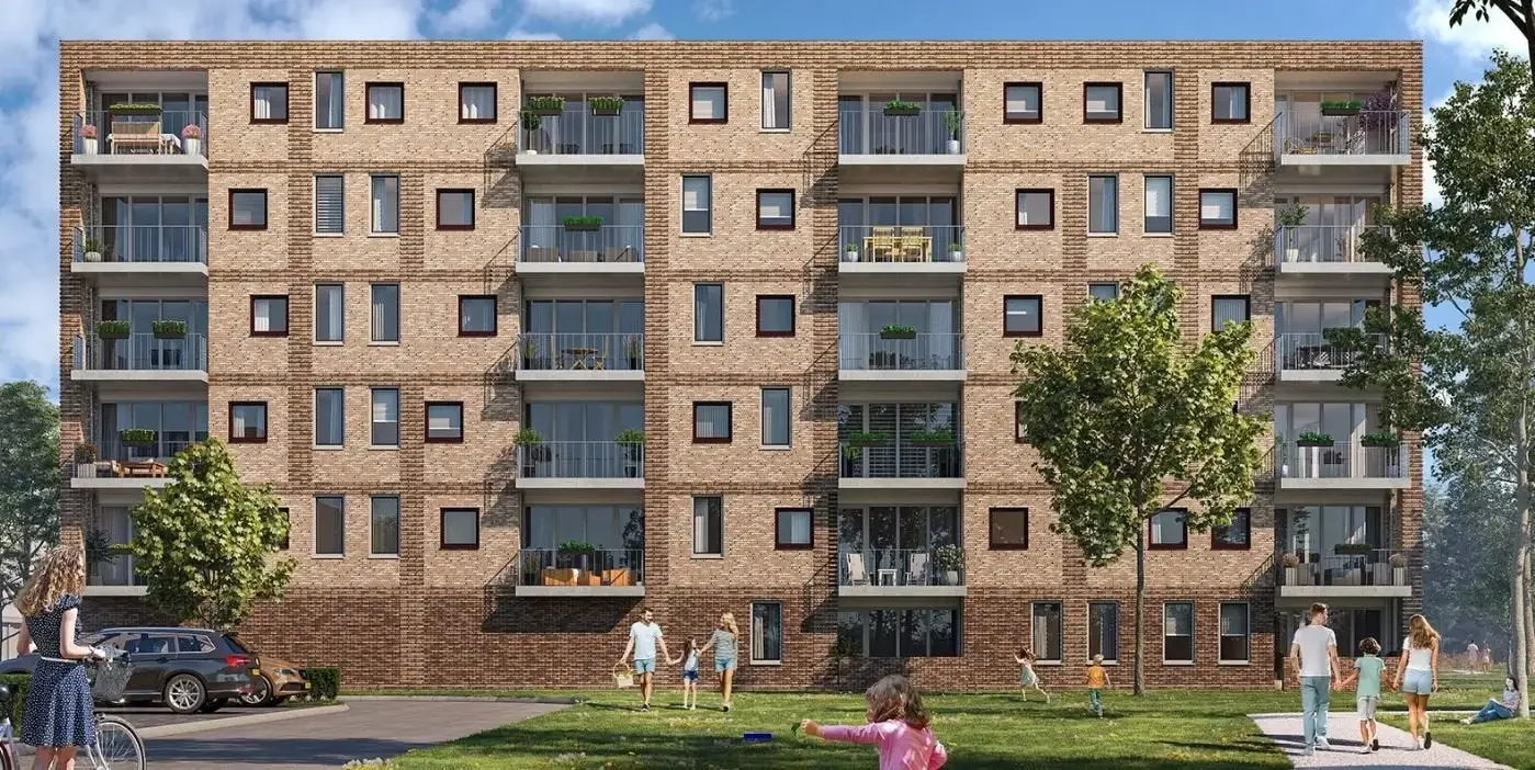 Foto van de Appartement gelegen aan de Anemoonstraat in Bergen op Zoom