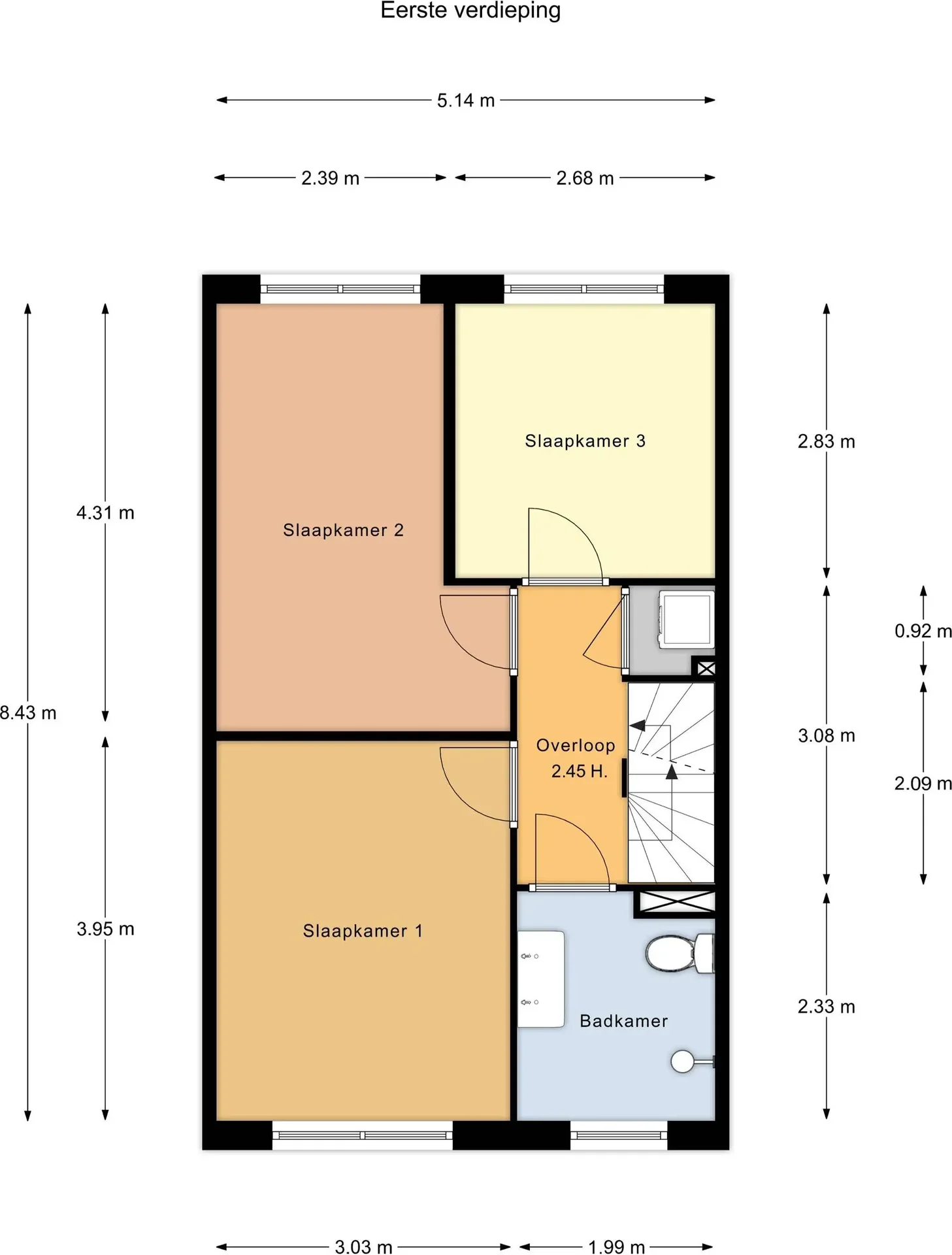 Foto van de Appartement gelegen aan de Le Tourmalet in Amsterdam