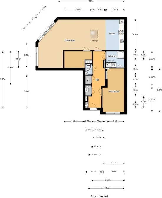 Foto van de Appartement gelegen aan de Driehuizenpark in Lisse