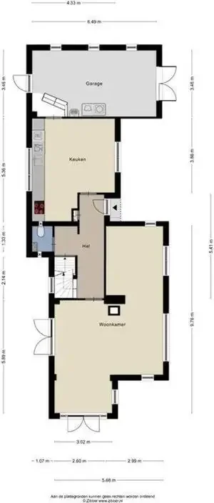 Foto van de Appartement gelegen aan de Kruisstraat in Schimmert