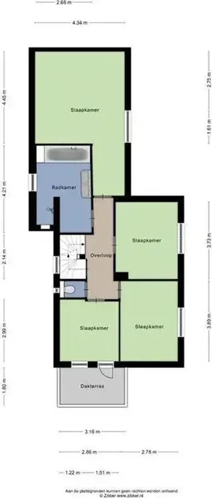 Foto van de Appartement gelegen aan de Kruisstraat in Schimmert