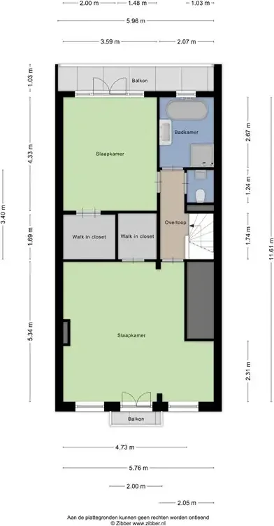 Foto van de Appartement gelegen aan de Johannes Verhulststraat in Amsterdam