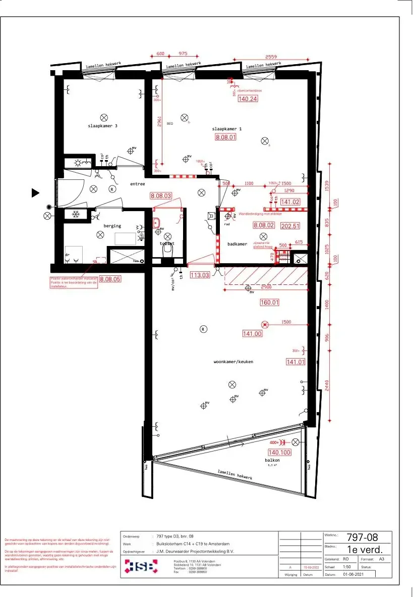 Foto van de Appartement gelegen aan de Conny Stuartstraat in Amsterdam