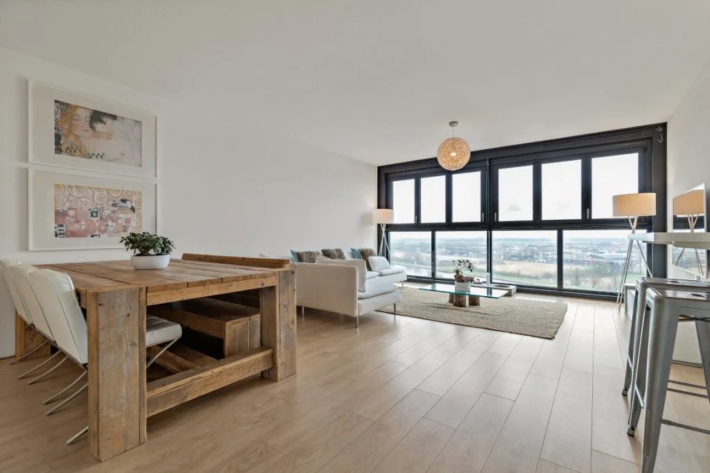 Foto van de Appartement gelegen aan de Regattaweg in Groningen