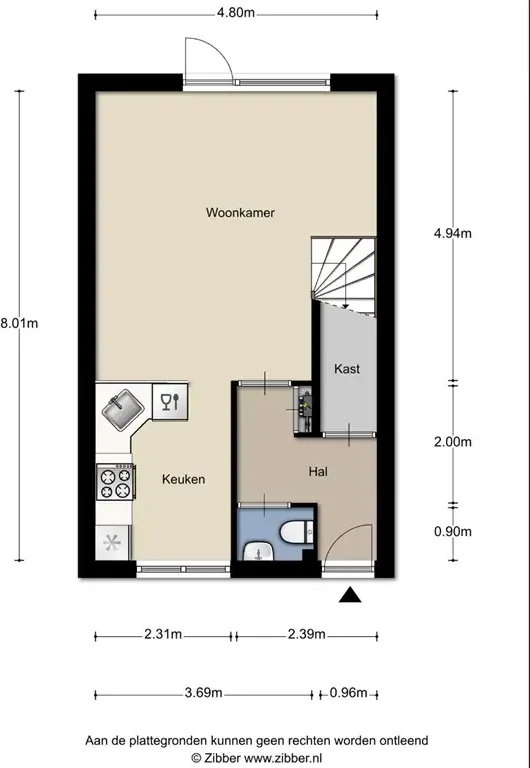 Foto van de Appartement gelegen aan de Haverhof in Tilburg