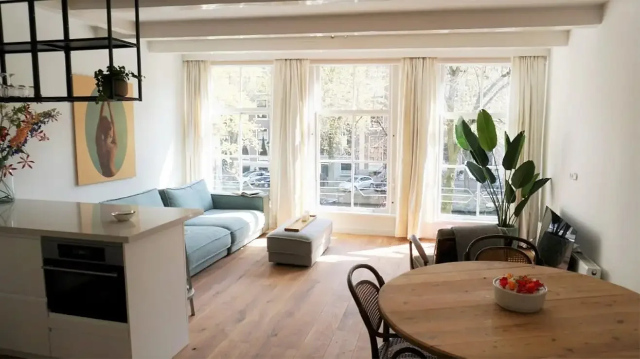 Foto van de Appartement gelegen aan de Keizersgracht in Amsterdam