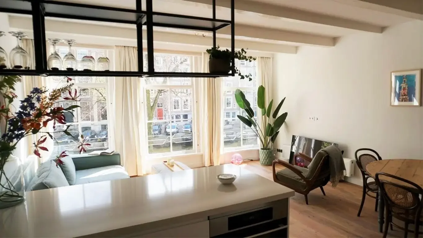 Foto van de Appartement gelegen aan de Keizersgracht in Amsterdam