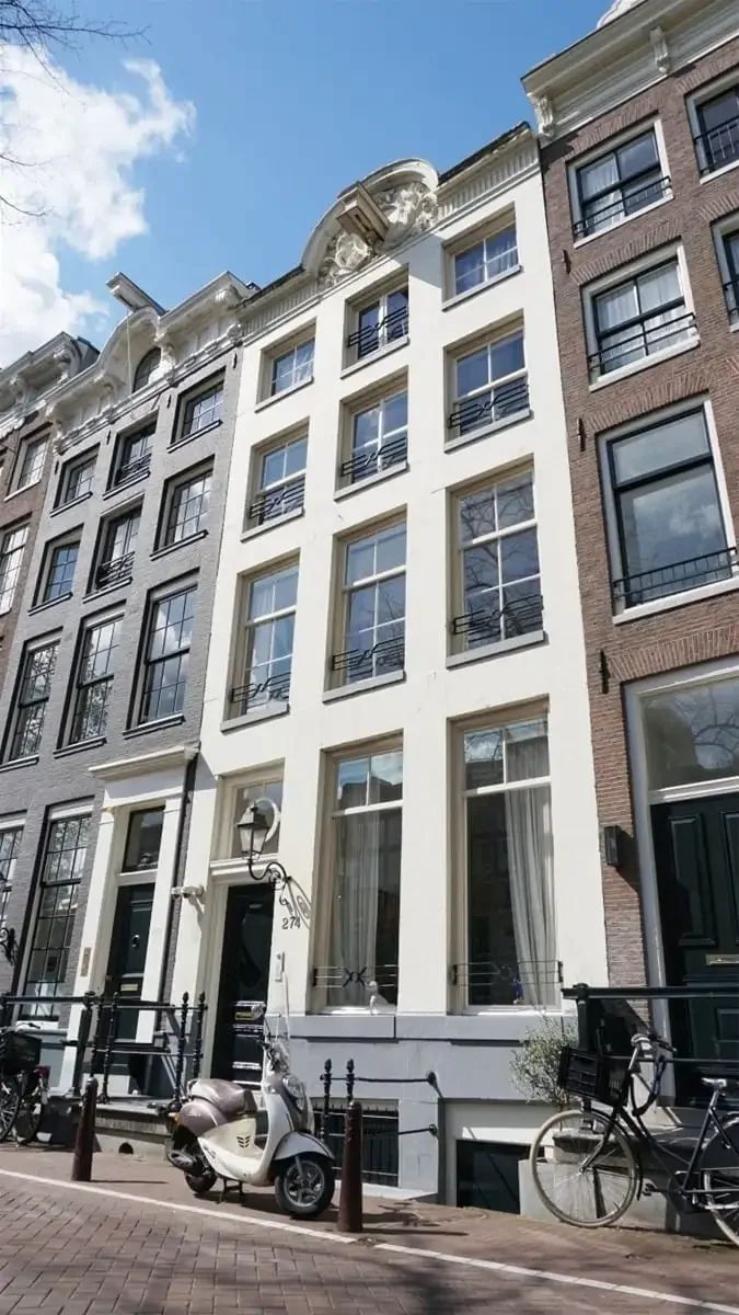 Foto van de Appartement gelegen aan de Keizersgracht in Amsterdam