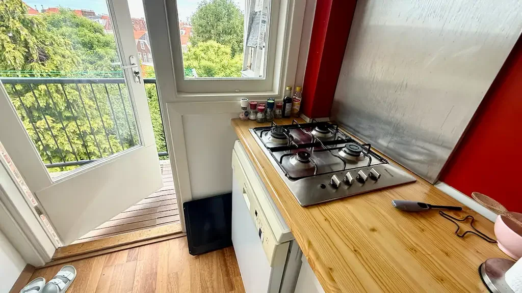 Foto van de Appartement gelegen aan de Vondelstraat in Den Haag